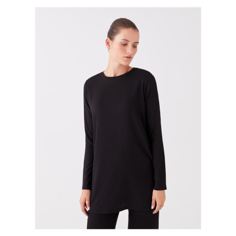 LC Waikiki Crew Neck Plain Long Sleeve Women's Tunic