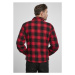 Brandit Lumberjacket red/black