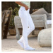 Blancheporte Rovné strečové kalhoty bílá