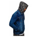 Tmavě modrá pánská džínová bunda s kapucí Bolf RB9824-1