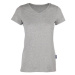 Hrm Dámské triko z organické bavlny HRM202 Grey Melange