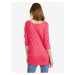 Tmavě růžové dámské tričko SAM 73 Sherry