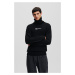 Svetr karl lagerfeld jeans klj regular rollneck sweater black