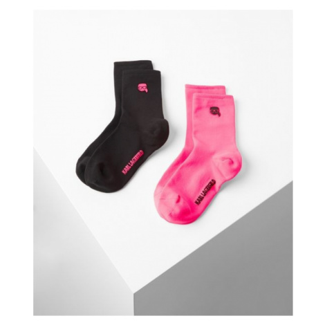 Ponožky Karl Lagerfeld K/Ikonik Neon 2-Pak Set - Různobarevná