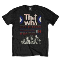 The Who Tričko Live At Leeds '70 Unisex Black