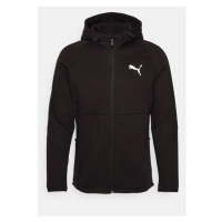 Puma mikina Evostripe Full Zip Hoodie Dk black