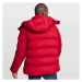 Urban Classics Hooded Boxy Puffer Jacket fire red
