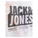 Bílé pánské tričko Jack & Jones Map