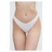 Tanga women'secret FEMININE MICRO bílá barva, 8327302