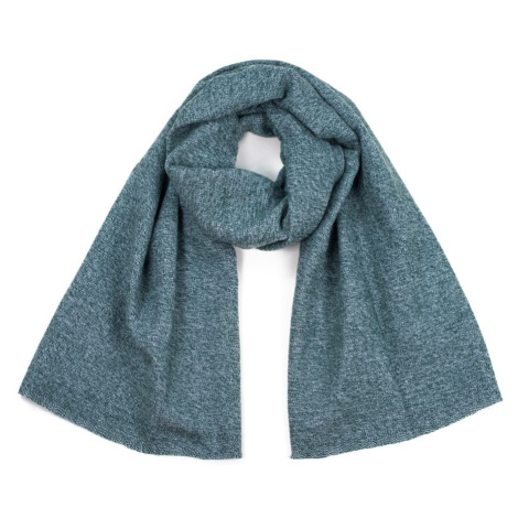 Šál melanžový - tyrkysový