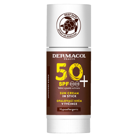 Dermacol Voděodolný opalovací krém v tyčince SPF 50+ (Sun Cream in Stick) 24 g