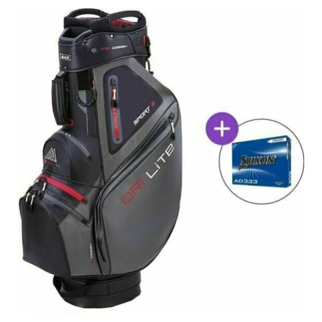 Big Max Dri Lite Sport 2 SET Black/Charcoal Cart Bag
