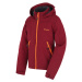 Husky Salex K, bordo Dětská softshell bunda