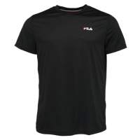 Fila T-SHIRT LOGO SMALL Pánské triko, černá, velikost