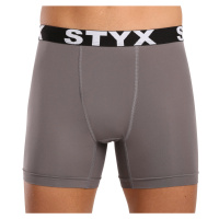 Pánské funkční boxerky Styx tmavě šedé (W1063)