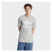 ADIDAS ORIGINALS-TREFOIL T-SHIRT-IM4504-medium grey heather/white Šedá