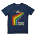 Pink Floyd Tričko Prism Arch Unisex Denim Blue