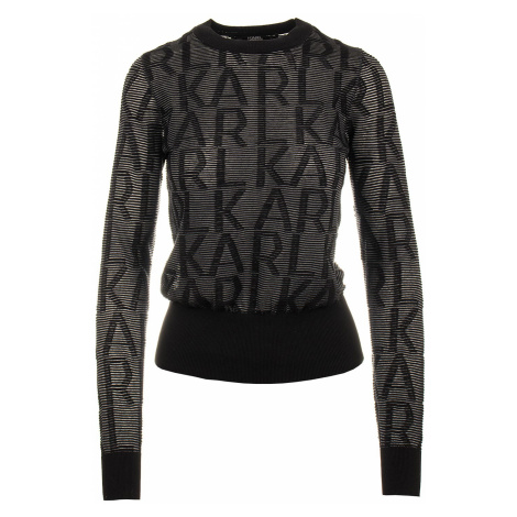 Karl Lagerfeld dámský svetr černý