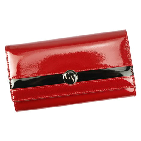 Dámská kožená peněženka Cavaldi H27-2-SAF červená