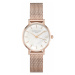 Rosefield The Small Edit White Rose Gold 26mm