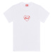 Tričko diesel t-bonty-l3 t-shirt bílá