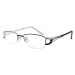 Glassa Brýle na čtení G215 černo/bílé 2,50D