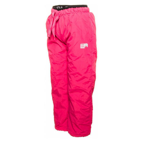 kalhoty sportovní s fleezem outdoorové, Pidilidi, PD1060-03, růžová