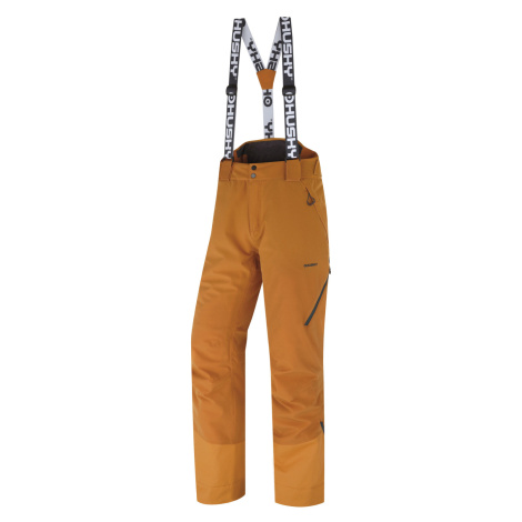 Husky Mitaly M, mustard Pánské lyžařské kalhoty