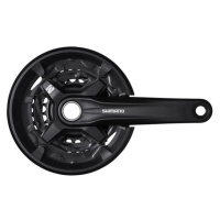 SHIMANO kliky s převodníkem - ALTUS M210 175mm 44/32/22 - černá