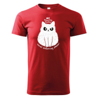 Dětské tričko pro milovníky koček s vtipným potiskem - No touchy touchy!