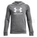 ikina Under Armour UA Rival Fleece BL Hoodie J - šedá