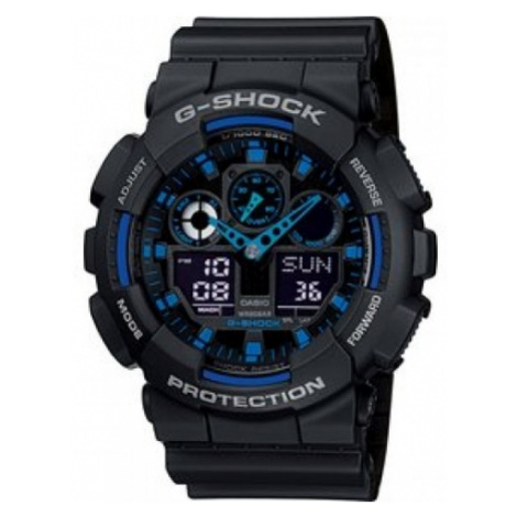 Pánské hodinky Casio G-SHOCK GA 100-1A2 + DÁREK ZDARMA