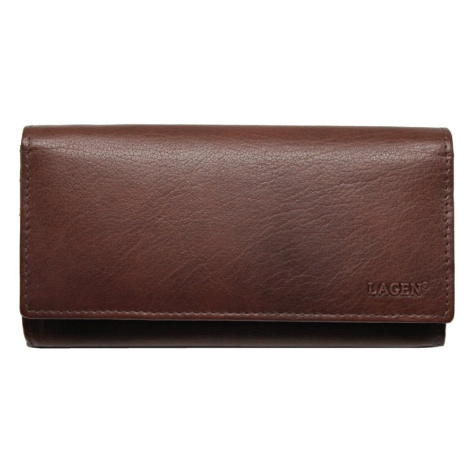 Lagen Dámská kožená peněženka V 240 tmavě hnědá