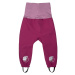 Dětské rostoucí softshellové kalhoty s membránou Monkey Mum® - Šťavnatá malina 74
