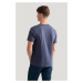 TRIČKO GANT REG SHIELD SS T-SHIRT DARK JEANSBLUE MELANGE