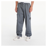 Kalhoty Calvin Klein Jeans Regular Straight Cargo Pants Gray