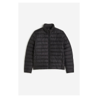 H & M - Lehká vatovaná bunda - černá