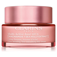 Clarins Multi-Active Day Cream SPF 15 vyhlazující a rozjasňující krém SPF 15 50 ml