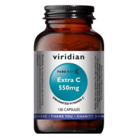 Viridian Nutrition Viridian Extra Vitamin C 550mg 150 kapslí