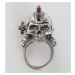 prsten Steamhead - Alchemy Gothic - R186