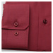 Pánská košile slim fit červené barvy 11676