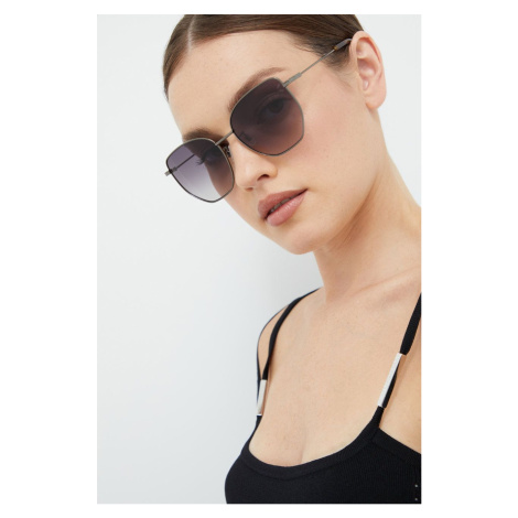 Sluneční brýle MCQ dámské, černá barva Alexander McQueen