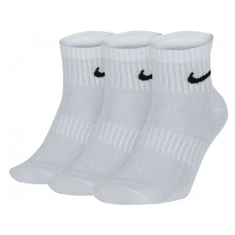 Pánské lehké ponožky Everyday Ankle 3Pak M SX7677-100 - Nike