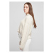 Ladies Oversized Hoody Sweater - whitesand