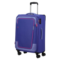 American Tourister kufr Pulsonic EXP M fialová 74 l