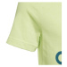 adidas BIG LOGO TEE Chlapecké tričko, světle zelená, velikost