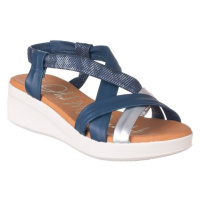 Oh My Sandals KOSE 5406 Modrá