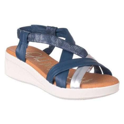 Oh My Sandals KOSE 5406 Modrá Oh My Sandals For Rin