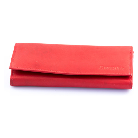 Loranzo Dámská kožená peněženka - červená