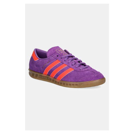 Tenisky adidas Originals Hamburg fialová barva, JS0679